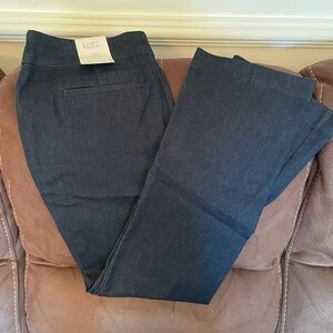 Croft & Barrow Dark Navy Denim Bootcut Pants